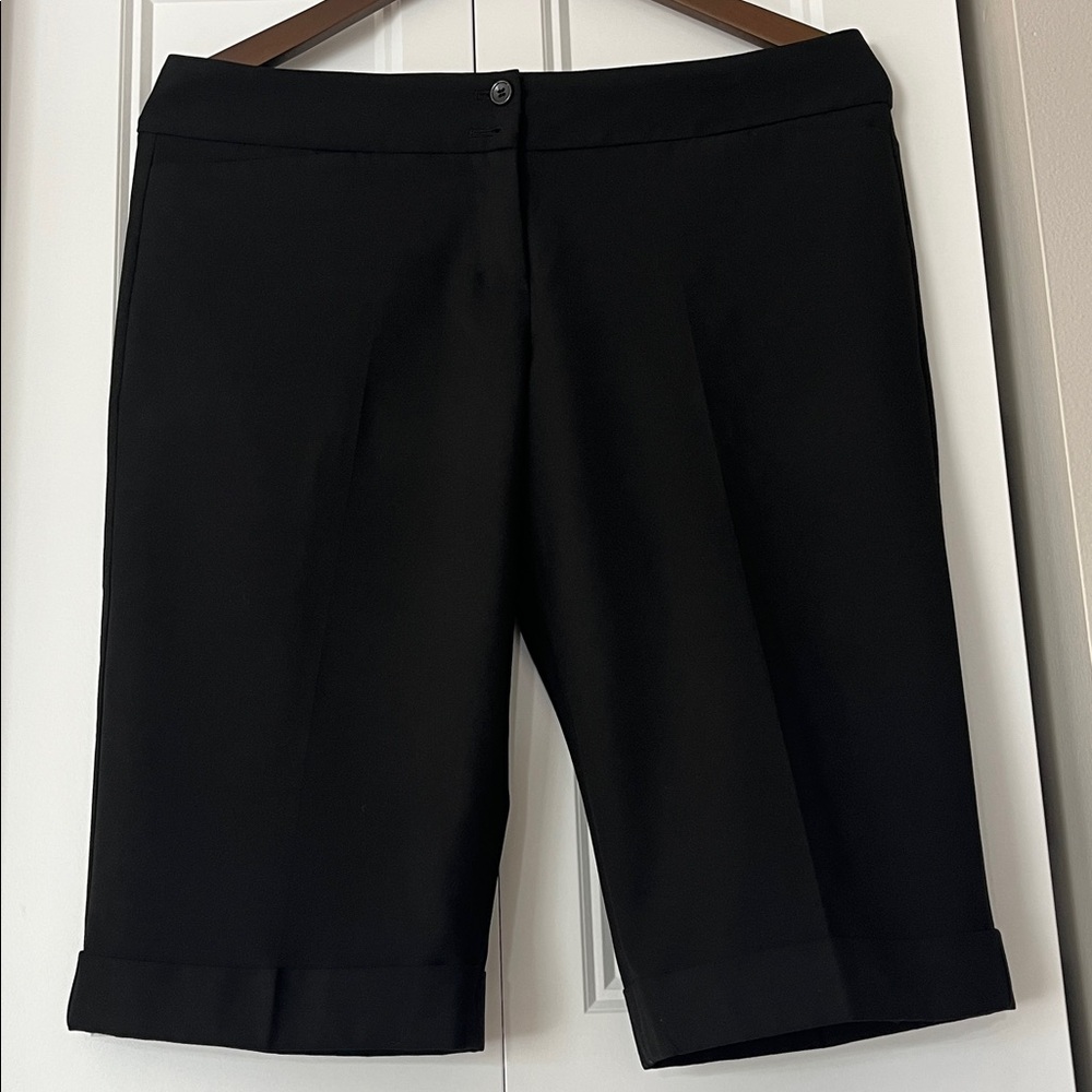 The Limited Black Button-Front Shorts - Picture 7 of 8